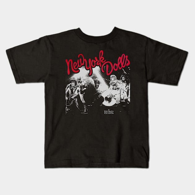 YORK DOLL Kids T-Shirt by Miamia Simawa